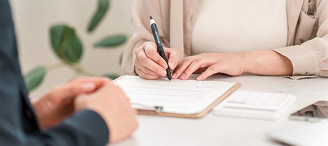 STEP 3: Sign the Paperwork