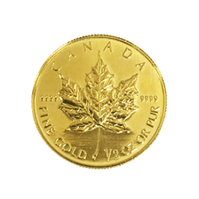 24金 メイプルリーフ金貨