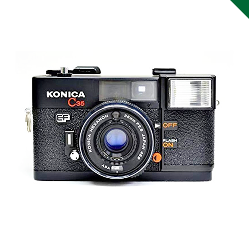 Konica】コニカ C35 EF フィルムカメラ | 高く売るなら買取店「わかば」