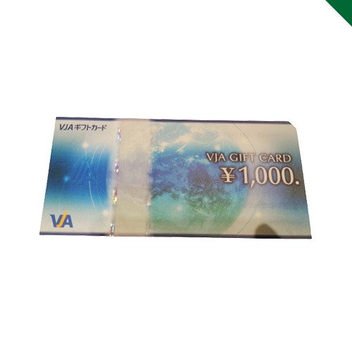 VJA GIFT CARD　VJAギフトカード　買取
