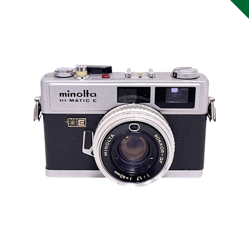 MINOLTA】ミノルタ HI-MATIC E フィルムカメラ | 高く売るなら
