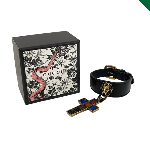 GUCCI】グッチ ライオンヘッド モチーフ ブレスレット｜【わかば公式 